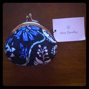 New! Vera Bradley “Bramble”  Iconic Mini Kisslock